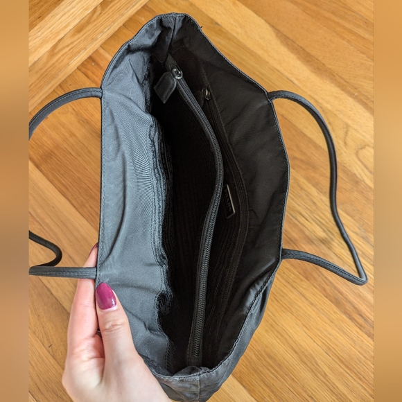 Black Prada nylon shoulder bag tote - Picture 8 of 16
